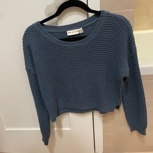 Cropped sweater